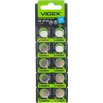 Элемент питания VIDEX алкалиновый 10 шт. в блистере AG08/381/391/SR1120SW/SR1120W/LR1120/LR55/191/GP191/V391/V381/V8GS (артикул 16339413) – фото 1