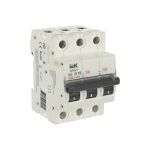 Автоматический выключатель IEK ARMAT M06N 3P D 16А AR-M06N-3-D016 (артикул 20730801) – фото 1