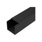 Кабель-канал Промрукав черный 2-й замок в п/э 60x60 2м PR03.0218 (артикул 21691504) – фото 1