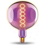Лампа LED Gauss Filament G150CR Rainbow E27 5W 250lm 1800K 150х220mm 1/6 1007802103 (артикул 16404173) – фото 1