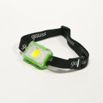 Налобный фонарь Gauss модель GFL305 3W 150lm 3xAAA LED 1/12/60 GF305 (артикул 18343003) – фото 1