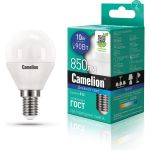 Светодиодная лампа Camelion LED10-G45/865/E14 10Вт 220В 13569 (артикул 15907836) – фото 1