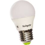 Светодиодная лампа NAVIGATOR 94 469 NLL-G45-7-230-4K-E27 7Вт шар 4000К 176-264В 94469 300233 (артикул 15933400) – фото 1