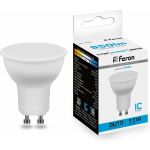 Светодиодная рефлекторная лампа FERON LB-760, MR16 11W 230V GU10 6400К, 950Lm 38142 (артикул 18840546) – фото 1