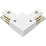 Угловой коннектор шинопровода IN HOME серии TOP-LINE AC-1W-TL, белый 4690612029368 (артикул 16454071) – фото 1