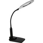 Настольный светильник Camelion KD-814 C02 черный, LED, основание+струбцина, 7Вт, 230В, сенсорное включение, 4 уровня яркости, 450Лм, 4000К 12846 (артикул 15747739) – фото 1