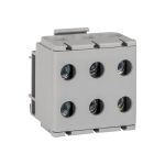 Силовая вводная тройная клемма EKF, КСВ 16-50 серая PROxima plc-kvs3-16-50-grey (артикул 16373653) – фото 1