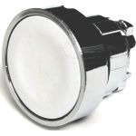 Головка Briswik плоская стальная возврат 22мм КМЕ 41С белый IP40 LAY4-BA1.BR (артикул 19645092) – фото 1