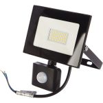 Прожектор Ultraflash LFL-5002S C02 черный LED с датчиком 230В, 6500К 13331 (артикул 15788880) – фото 1
