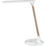 Настольный светильник ЭРА NLED-456-10W-W-G белый с золотом Б0028436 (артикул 15981759) – фото 1