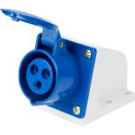 Розетка REXANT 113 стационарная 2Р+РЕ 16А 220В IP44 11-8909 (артикул 16124570) – фото 1