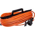 Силовой удлинитель на рамке ЭРА UFx-1e-3x1.5-40m-IP44 с заземлением,1 гнездо, 40м, ПВС 3x1 Б0046813 (артикул 16131439) – фото 1