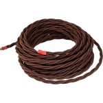 Трехжильный провод Interior Electric ПВХ, сечение 3*2,5 цвет шоколад 10 м. ПРВ3.25.03.10.Ш (артикул 16505300) – фото 1