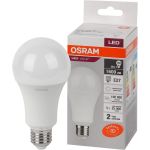 Светодиодная лампа OSRAM LED, Value, A, E27, 1600Лм, 20Вт, замена 150Вт, 4000К, нейтральный белый свет 4058075579323 (артикул 18135193) – фото 1