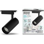 Трековый светильник GAUSS цилиндр 32W 2750lm 4000K 180-240V IP20 75х220мм черный LED 1/40 TR073 (артикул 16856821) – фото 1