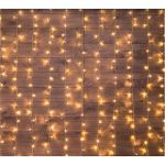 Светодиодная гирлянда NEON-NIGHT Дождь 8 режимов 2х3м 240 LED прозрачный провод тёплый-белый 235-066 (артикул 15990500) – фото 1