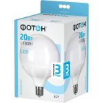 Светодиодная лампа ФОТОН LED G120 20W E27 4000K 23953 (артикул 16576634) – фото 1