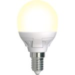 Лампа Uniel LED-G45, 7W/3000K/E14/FR/DIM, PLP01WH, светодиодная, диммируемая UL-00004302 (артикул 16274754) – фото 1