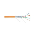 Кабель NIKOLAN F/UTP 4 пары, одножильный, оранжевый, 305м NKL 4200C-OR (артикул 15893473) – фото 1