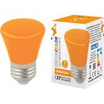 Декоративная светодиодная лампа Volpe LED-D45-1W/ORANGE/E27/FR/С BELL UL-00005642 (артикул 15975084) – фото 1