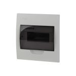 Встраиваемый бокс ЭРА SIMPLE ЩРВ-П-8 модулей, пластик IP41 Б0041511 (артикул 15981651) – фото 1