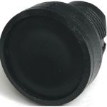 Головка плоская Briswik возврат 22мм КМЕ 46 черный IP65 ZB5BA2.BR (артикул 19645518) – фото 1