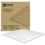 Универсальная светодиодная панель IN HOME LPU-02 100Вт, ПРИЗМА, 230В, 6500К, 8500Лм, 595х595х19мм, IP40 4690612029795 (артикул 16146012) – фото 1