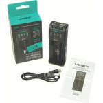 Зарядное устройство Videx VCH-U100 пустое, 1 х АА, ААА, SC, C, 18650, 14500 (артикул 16795813) – фото 1