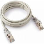 Патч-корд Cablexpert FTP PP22-2m кат.5e, 2м, литой, многожильный серый PP22-2m (артикул 15933135) – фото 1