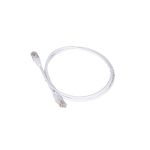 Патч-корд RJ45 - RJ45, 4 пары, UTP, категория 5е, 0.15 м, белый, TWT-45-45-0.15-WH (артикул 16466541) – фото 1
