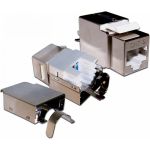 Вставка LANMASTER Keystone RJ-45, категория 6, экранированная, 180 градусов, LAN-OK45S6/180 (артикул 16466356) – фото 1