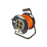Удлинитель Партнер-Электро PowerLine 4 гн. б/з ПВС 2х0,75 10A 40м UK101B-440DB (артикул 15908714) – фото 1