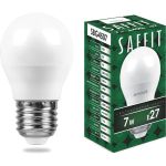 Светодиодная лампа SAFFIT 7W 230V E27 6400K, SBG4507 55124 (артикул 15928434) – фото 1