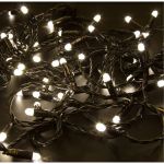 Светодиодная гирлянда NEON-NIGHT Нить 10м 100 LED, тёплый-белый, без комплекта подключения 305-146 (артикул 15988386) – фото 1