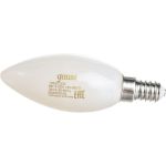 Лампа Gauss LED Filament Свеча OPAL E14 5W 450lm 4100К 103201205 (артикул 15869301) – фото 1