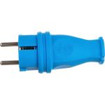Силовая прямая вилка TP Electric каучук синий 16A, 240В, IP44 3101-301-0900 (артикул 20711055) – фото 1