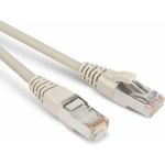 Экранированный патч-корд Hyperline F/UTP Cat.5e (100% Fluke Component Tested), 5 м, серый, 42339 (артикул 19948390) – фото 1