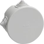 Распределительная коробка IEK, ОП 75x40 мм, IP44, KM41237, 4 кабельных ввода, ИЭК, UKO11-075-040-000-K41-44 (артикул 15166737) – фото 1