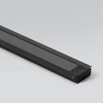 Встраиваемый профиль Elektrostandard LL-2-ALP007 для LED ленты (под ленту до 11mm) алюминиевый, черный/черный a053622 (артикул 18074263) – фото 1