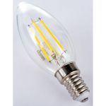 Лампа Gauss LED Filament Свеча E14 11W 750lm 4100К 103801211 (артикул 15869258) – фото 1