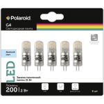 Светодиодная лампа Polaroid 12V G 2W 4000K G4 200lm упаковка 5шт PL-G412V24/5 (артикул 16223007) – фото 1