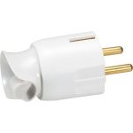 Вилка Legrand 2К+З белая 50172 (артикул 16015215) – фото 1