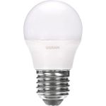 Светодиодная лампа OSRAM LED STAR, P, шар, 6.5Вт, E27, 550 Лм, 6500 К, холодный белый свет 4058075467767 (артикул 18634711) – фото 1