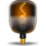Лампа LED Gauss Filament V140-DC Black-Clear 5W E27 200lm 1800K 140х204mm 1/6 1008802105 (артикул 16404144) – фото 1