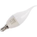 Светодиодная лампа Smartbuy LED свеча на ветру, матовая C37-05W/3000/E14 SBL-C37Tip-05-30K-E14 (артикул 16052206) – фото 1