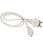 Шнур питания LANMASTER C13-Schuko, 3х0.75, 220В, 10А, белый, 7 метров LAN-PPC-10A-7.0 LAN-PP13/SH-7.0-WH (артикул 16466313) – фото 1