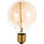 Лампа накаливания Uniel Vintage. Форма шар IL-V-G80-60/GOLDEN/E27 VW01 UL-00000478 (артикул 15951182) – фото 1
