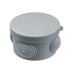 Распаячная коробка Navigator NSS-DB-85-40-4-GR открытого монтажа 93250 (артикул 20680581) – фото 1