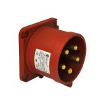 Кабельная панельная вилка TP Electric Зажимные контакты 32A, 400В, 3P+N+E, IP44 3007-319-1670 (артикул 20711379) – фото 1