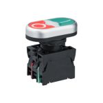 Кнопка Navigator NBI-B-03 I-0 d22мм, 230В, NO+NC 82810 (артикул 18103441) – фото 1